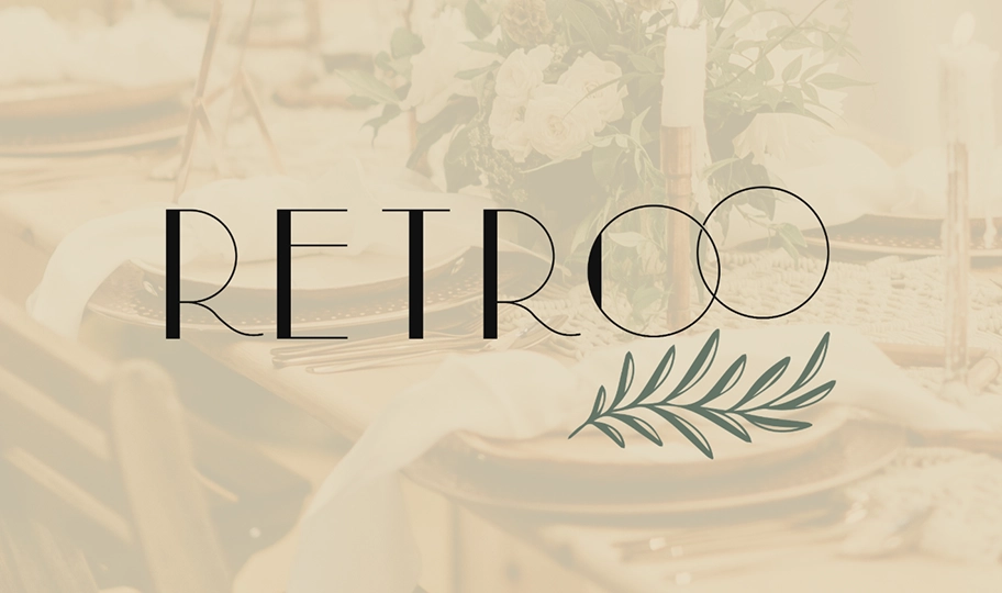 Logotipo 'RETROO'